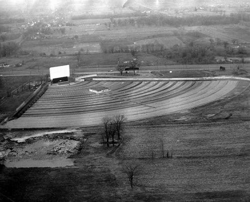 Wayne Drive-In Theatre - AERIAL FROM F RYAN
